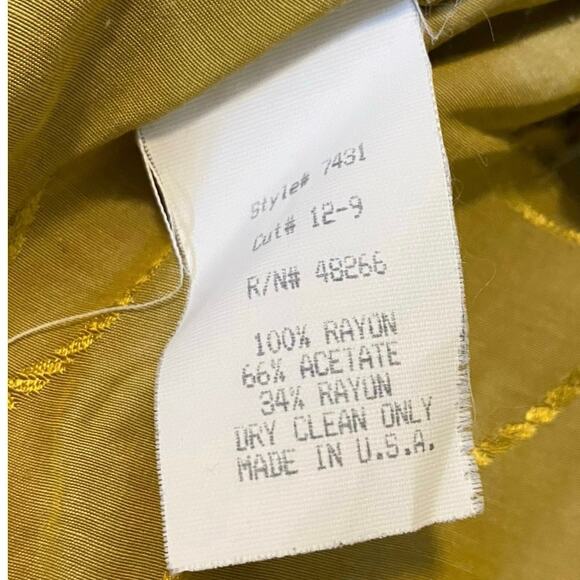 80s Vintage Platinum by Dorothy‎ Schoelen Cropped Navy blue Jacket sailor collar - Picture 9 of 10